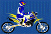 moto gratuit, Cascade de moto dessin