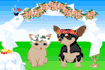 Mariage chien chat