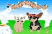 Jeu Mariage chien chat