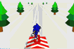 Jeu Sonic 3d snowboarding