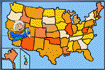 Geography game USA