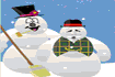 Create a snowman