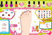 Jeu Maquillage de jolis petits pieds