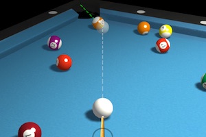 Jeu 3d billiard 8 ball pool