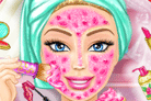 Jeu Barbie vrai maquillage