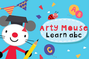Jeu Arty mouse learn ABC