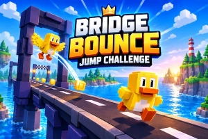 Bridge bounce jump challenge
