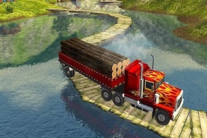 Jeu Cargo heavy trailer transport