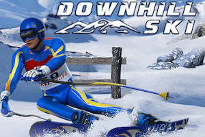 Jeu Downhill ski