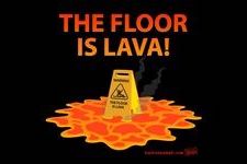 Jeu Floor is lava