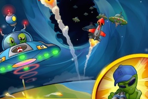 Jeu Galactic missile defense