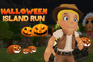 Jeu Halloween island running