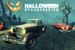 Jeu Hallowen spooky racing