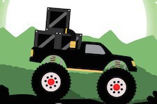 Jeu Monster truck forest delivery