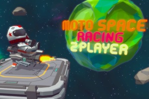 Jeu Moto space racing