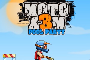 Moto X3M Pool party