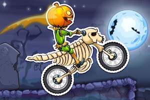 Moto x3m spooky land