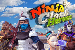 Jeu Ninja clash heroes