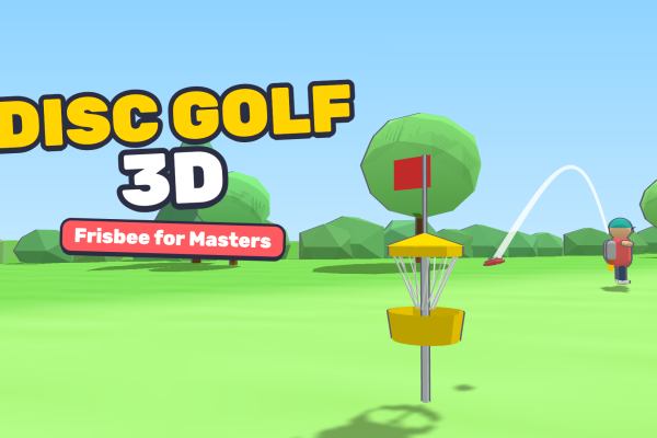 Disc Golf 3D Frisbee for Masters