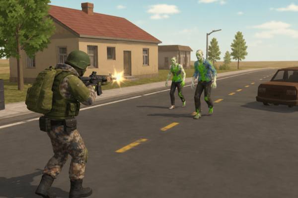 Mutant Zone Zombie Merge Fighter