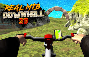 Real mtb downhill 3d