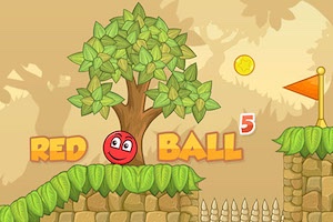 Jeu Red bounce ball 5