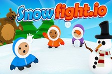 Jeu Snow fight io