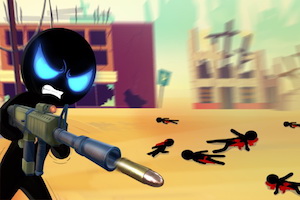 Jeu Stickman armed