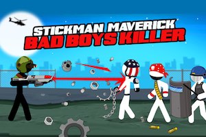 Jeu Stickman maverick bad boys killer