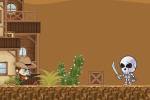 Jeu Super cowboy run